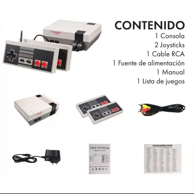 Consola de juegos Retro Clásica — Central Shop